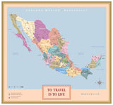 México Colorido - 2cm Dorado