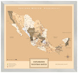 México Sepia - 3cm Plata