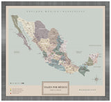 México Serio - 3cm Platino