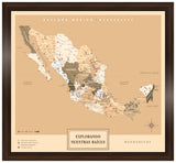 México Sepia - 4cm Chocolate