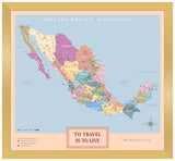 México Colorido - 4cm Dorado
