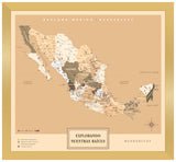 México Sepia - 4cm Dorado