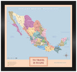 México Colorido - 4cm Negro