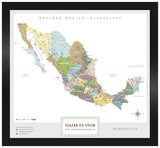 México Plata - 4cm Negro
