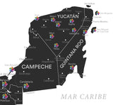 Kit Mapas Medianos "Edición B&N"