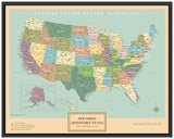 Mapa Estados Unidos - Original