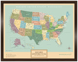 Mapa Estados Unidos - Original