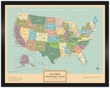 Mapa Estados Unidos - Original