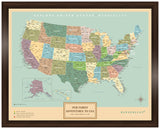 Mapa Estados Unidos - Original