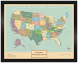 Mapa Estados Unidos - Original
