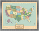 Mapa Estados Unidos - Original