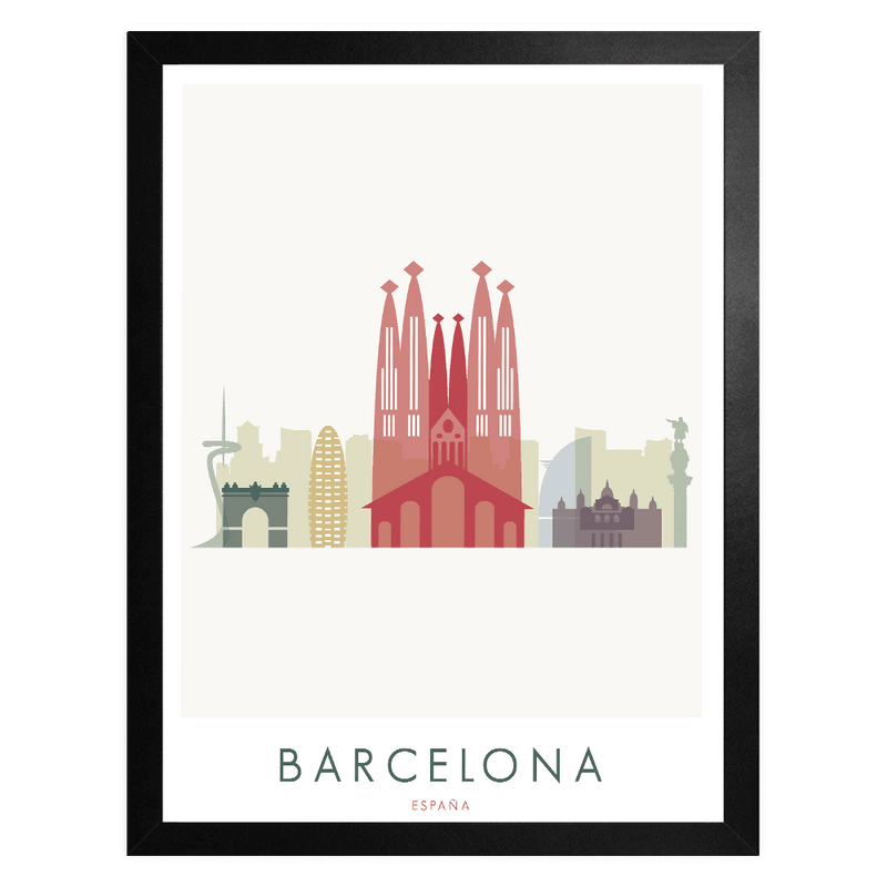 Barcelona - Wanderlust Maps