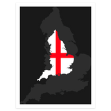 6 "Country Flag" Prints - Wanderlust Maps