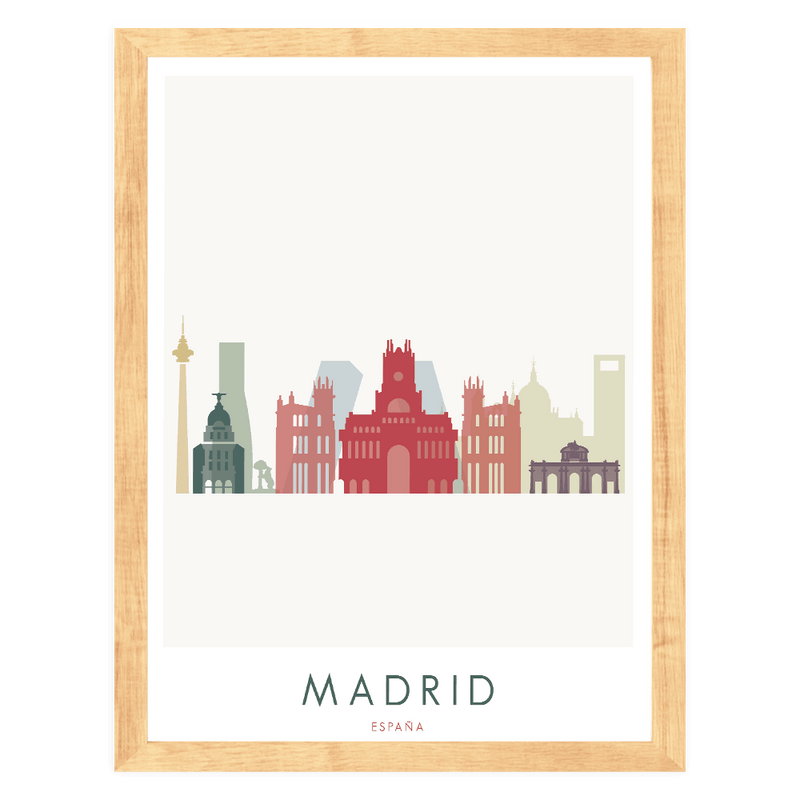 Madrid - Wanderlust Maps