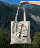 Tote Bag Pasaporte (diseño en negro)
