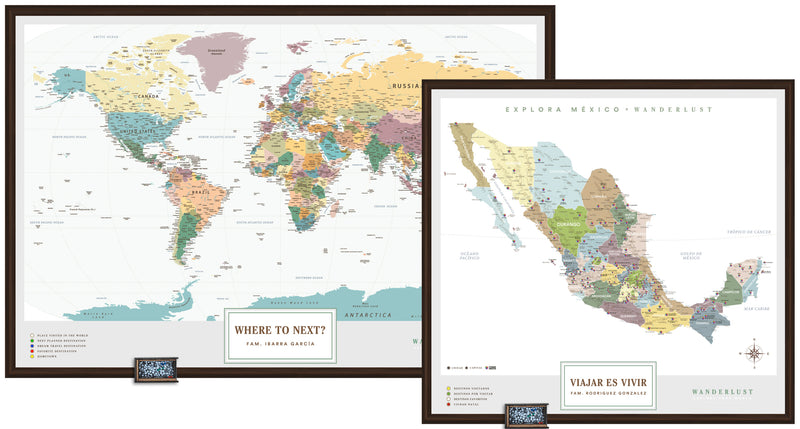 Kit Mapas Grande "Edición Silver"