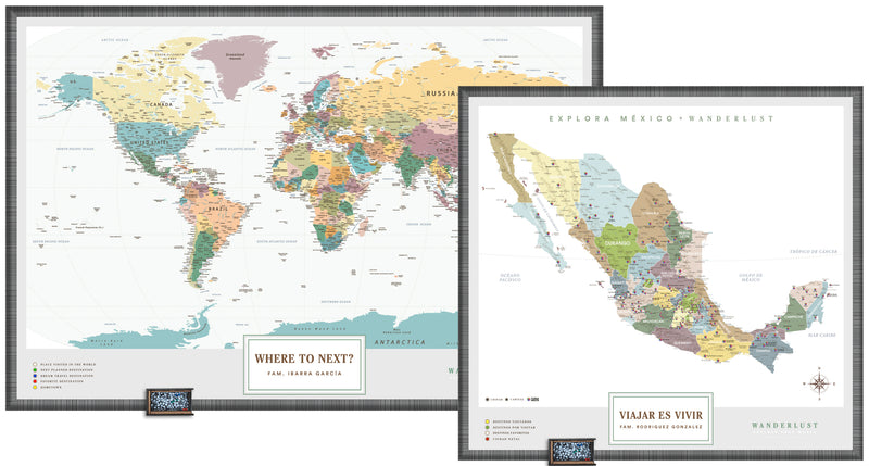 Kit Mapas Grande "Edición Silver"