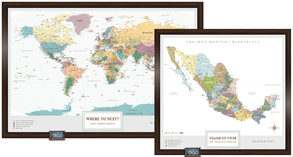 Kit Mapas Grande "Edición Silver"