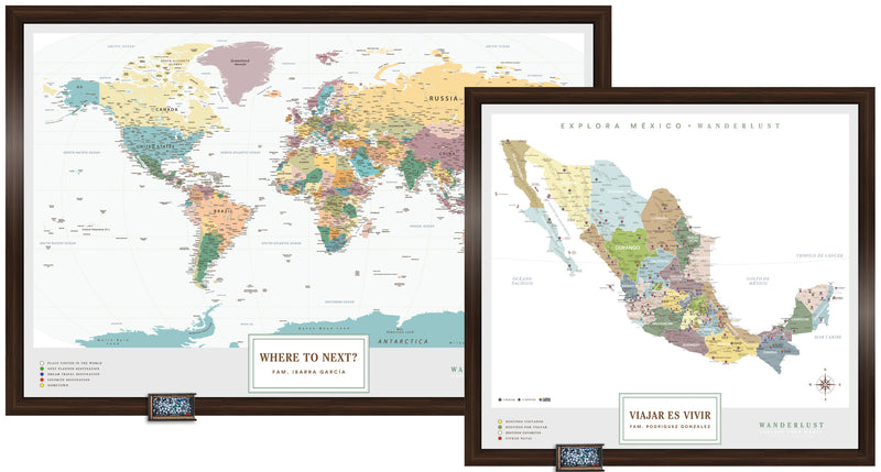 Kit Mapas Grande "Edición Silver"