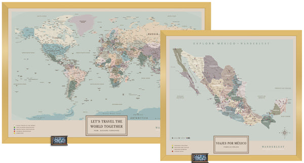 Kit Mapas Grande "Edición Serio"
