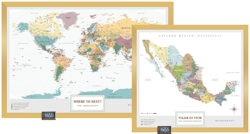 Kit Mapas Grande "Edición Silver"