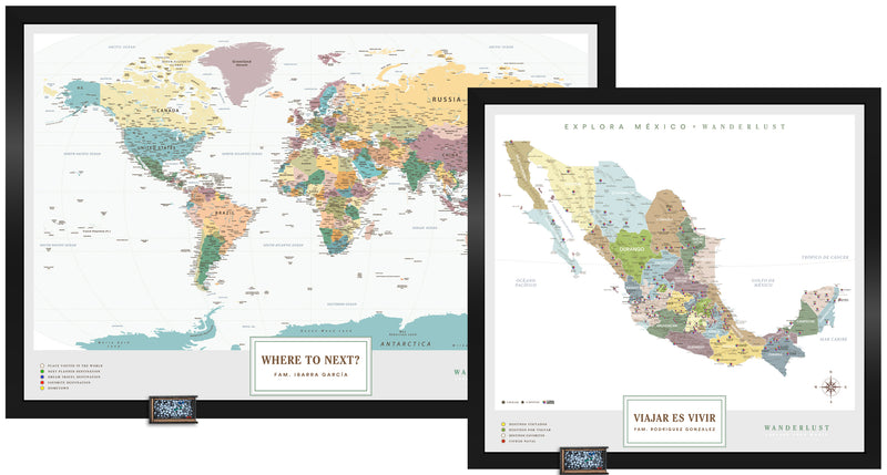 Kit Mapas Grande "Edición Silver"