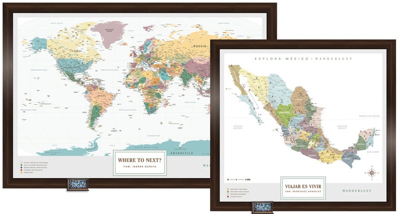 Kit Mapas Grande "Edición Silver"