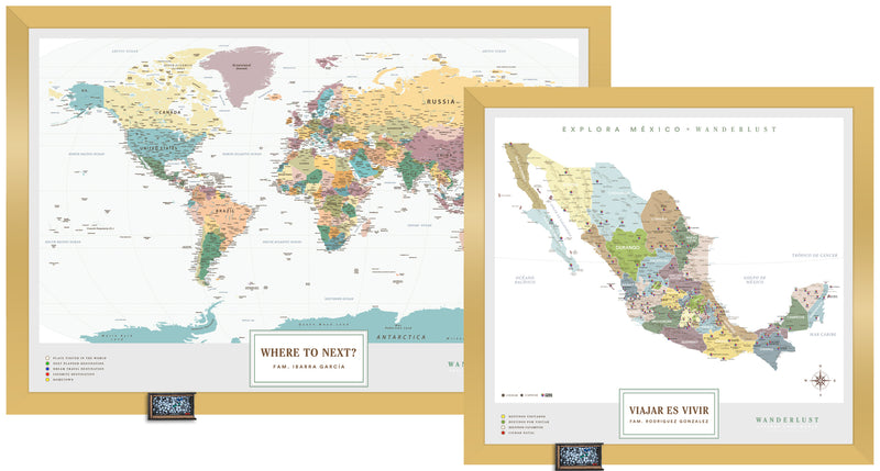 Kit Mapas Grande "Edición Silver"