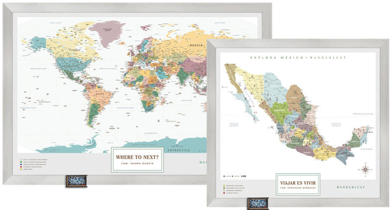 Kit Mapas Grande "Edición Silver"