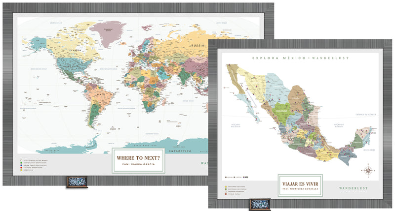 Kit Mapas Grande "Edición Silver"