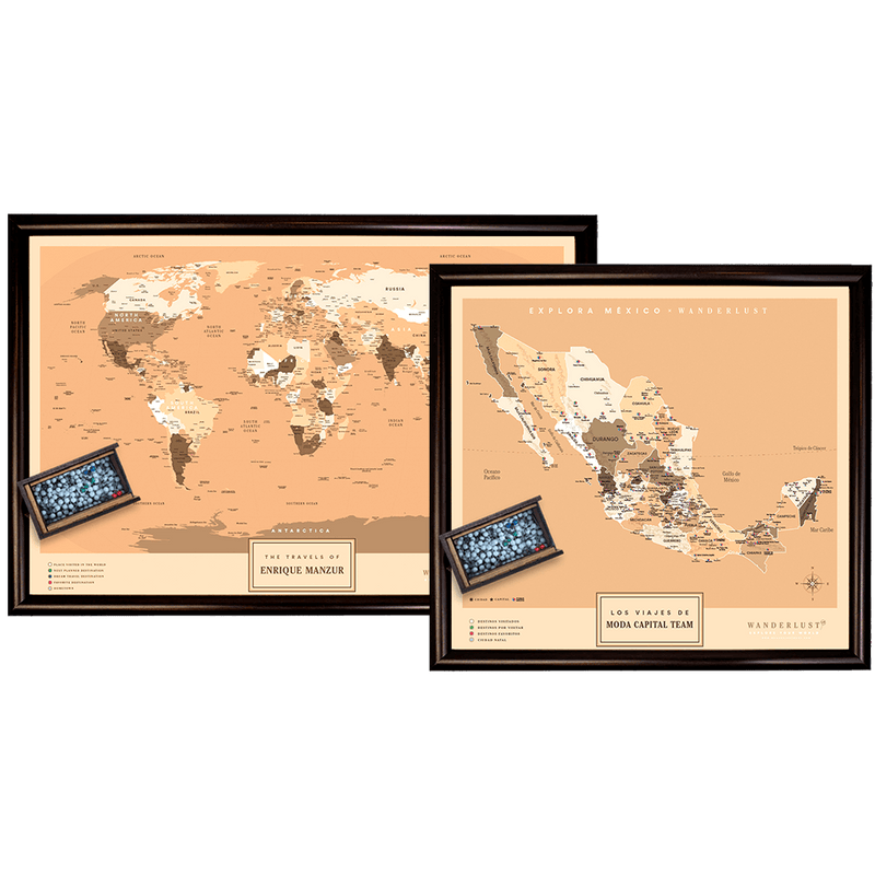 Kit Mapas Medianos "Edición Sepia"