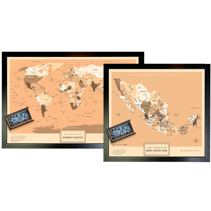 Kit Mapas Medianos "Edición Sepia"