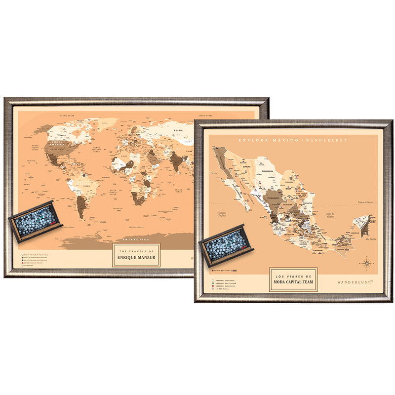 Kit Mapas Medianos "Edición Sepia"