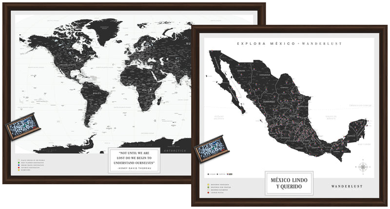 Kit Mapas Medianos "Edición B&N"