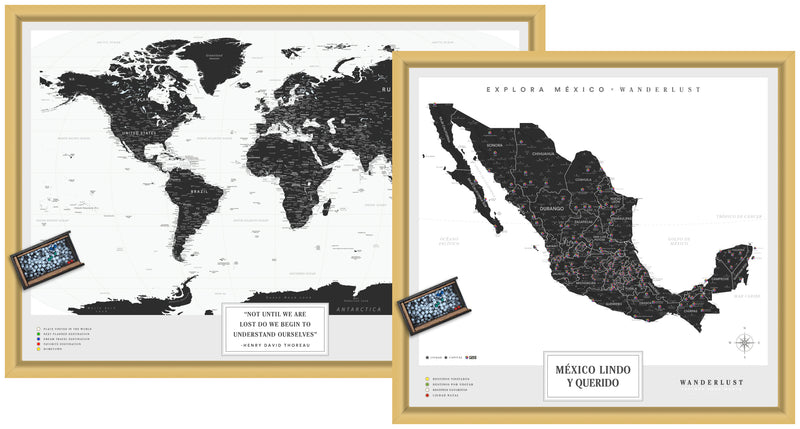 Kit Mapas Medianos "Edición B&N"