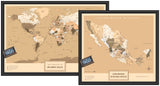 Kit Mapas Medianos "Edición Sepia"