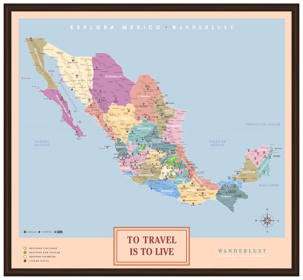 México Colorido - 2cm Chocolate