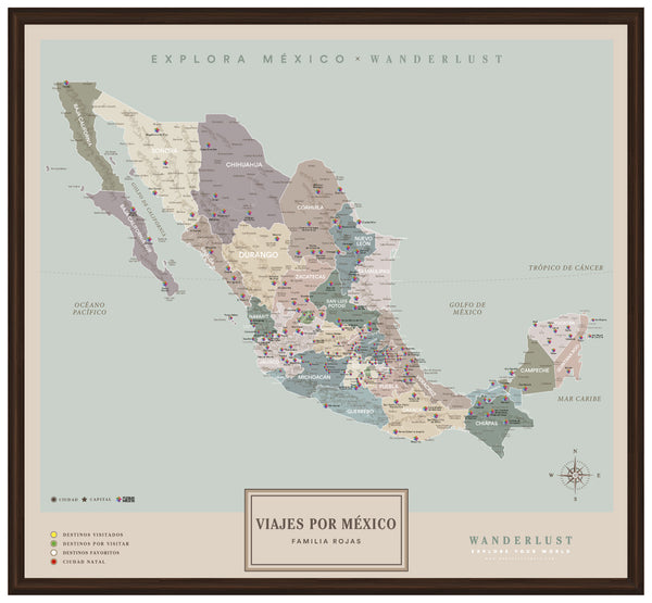 México Serio - 2cm Chocolate