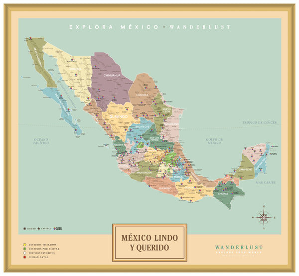 México Original - 2cm Dorado