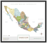 México Plata - 2cm Negro