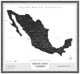 México B&N - 2cm Platino