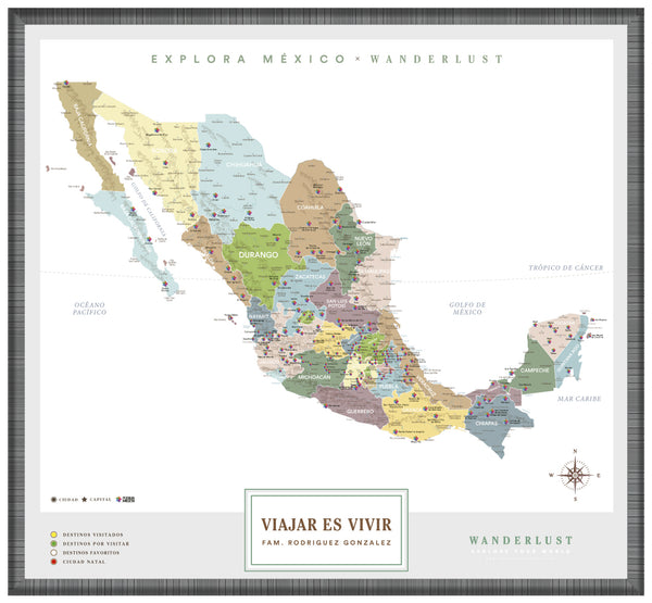 México Plata - 2cm Platino