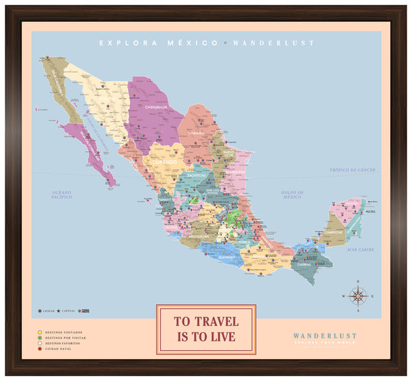 México Colorido - 3cm Chocolate
