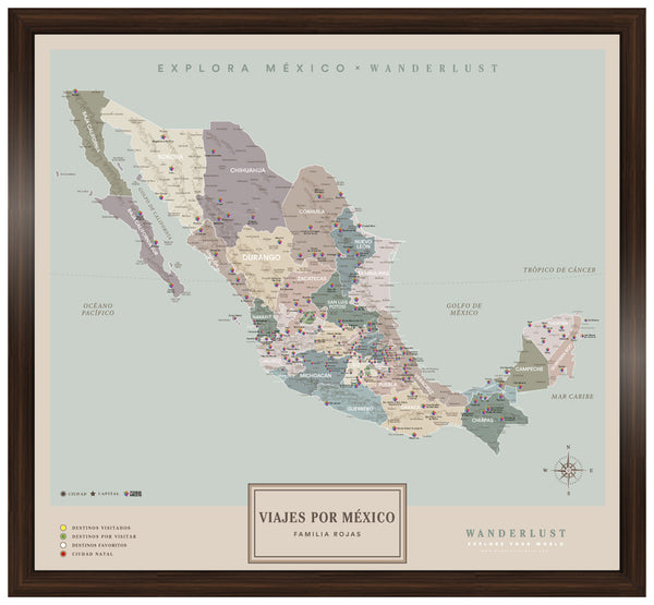 México Serio - 3cm Chocolate