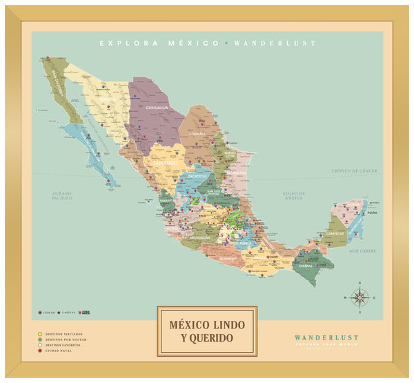 México Original - 3cm Dorado