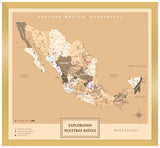 México Sepia - 3cm Dorado