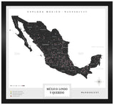 México B&N - 3cm Negro