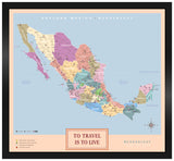 México Colorido - 3cm Negro