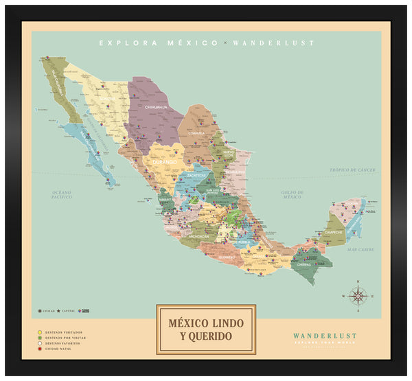 México Original - 3cm Negro