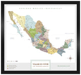 México Plata - 3cm Negro